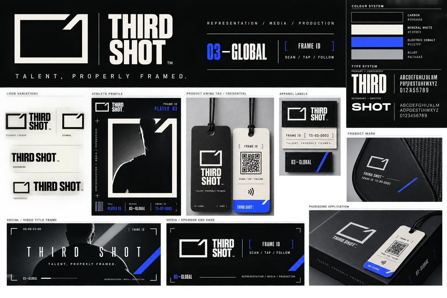 Third Shot brand identity system